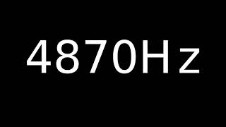 Speaker Sound Test 4870Hz