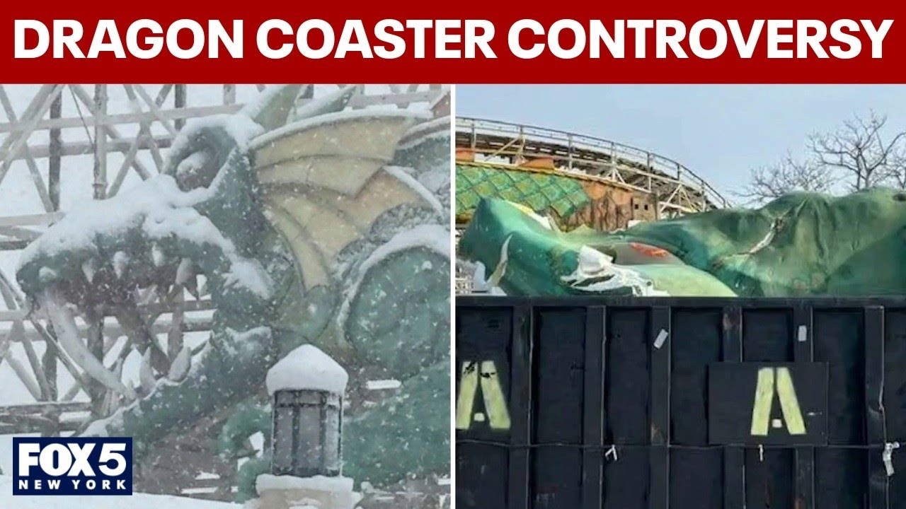 Rye Playland dragon coaster controversy