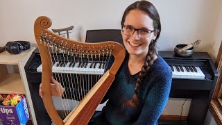 19 String Harp (With Levers!) from Amazon | Review | Unboxing