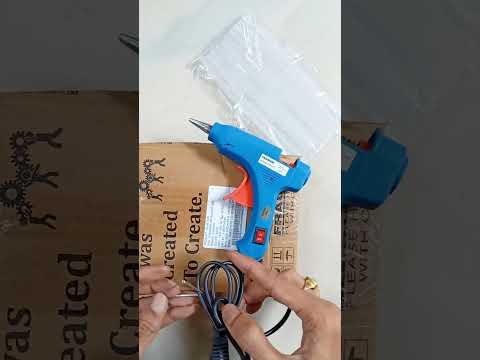 Unboxing glue gun
