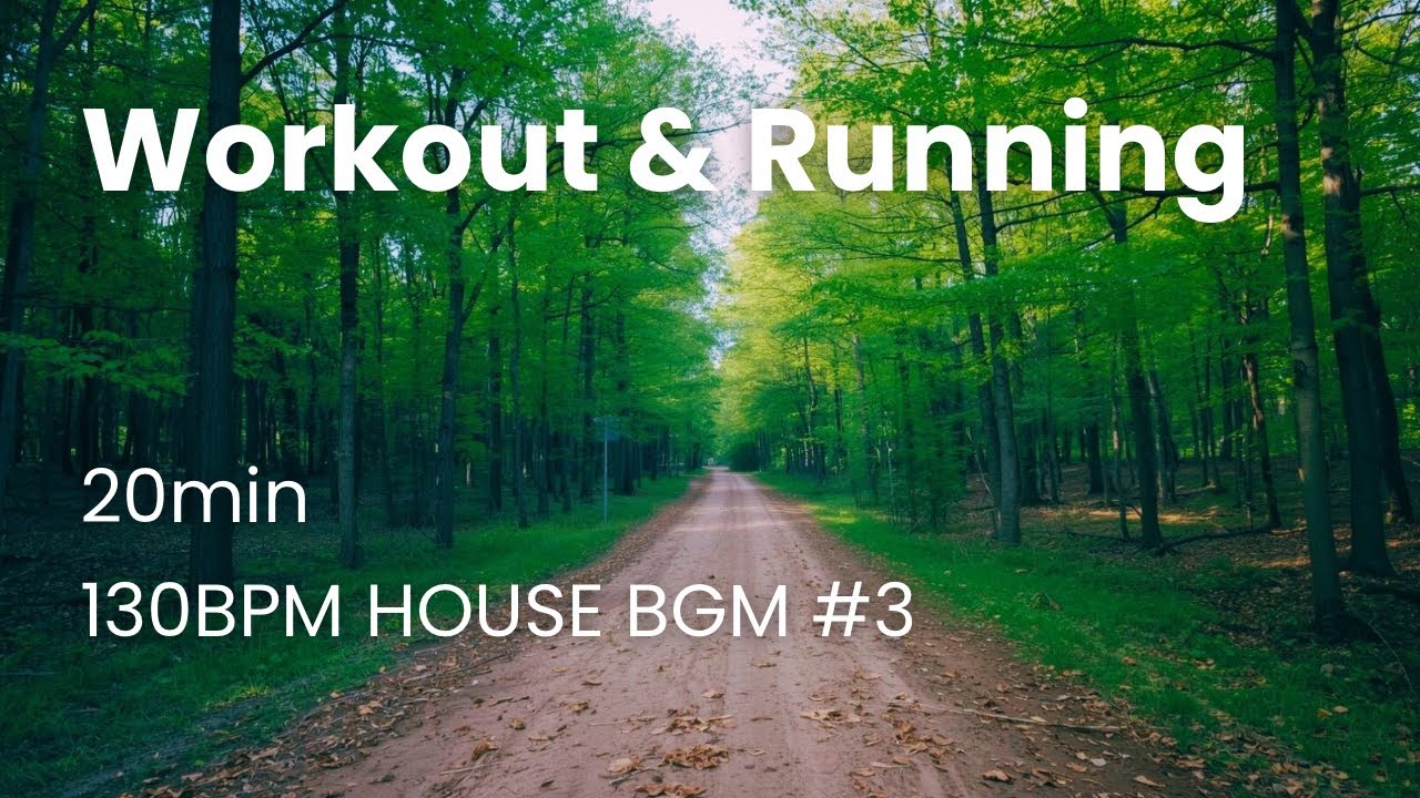 Workout & Running | 130BPM HOUSE BGM #3 (20min)