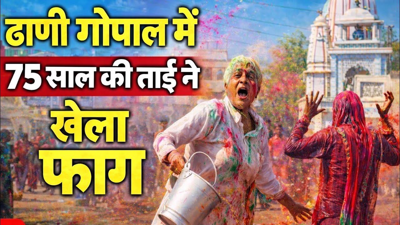 पंजाब के बठिंडा से आए ढाणी गोपाल में फाग देखने 75 साल की ताई ने करा दी पुरानी बातें याद