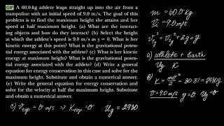 Extra Credit Problem for AP 1 Conservation of Energy