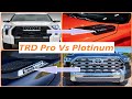 2022 Toyota Tundra Overview | Trd Pro Vs Platinum | Digital Eyes Group