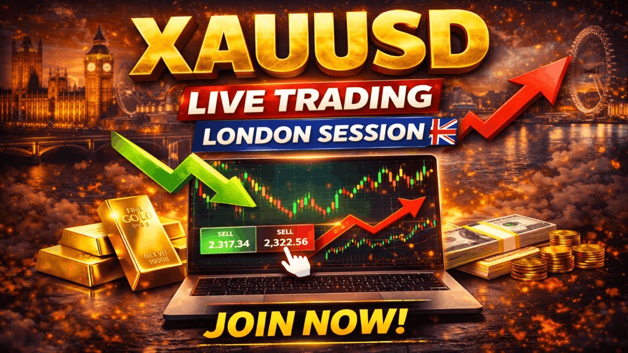 Live XAUUSD - Gold Trading - My Strategy - 27/01/2026 