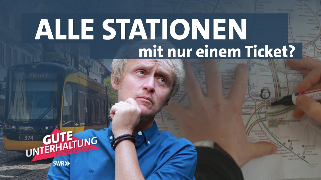 Ein Tag ÖPNV-Wahnsinn: Pierres Haltestellen-Challenge | Gute Unterhaltung