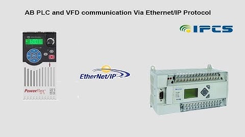 Allen Bradley PLC and VFD communication Via Ethernet | AB PLC Training | Automation Training