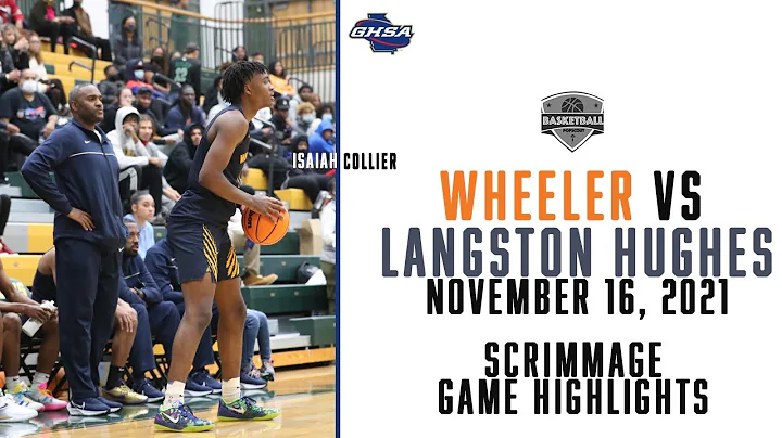 Isaiah Collier droppin dimes . Wheeler vs Langston...