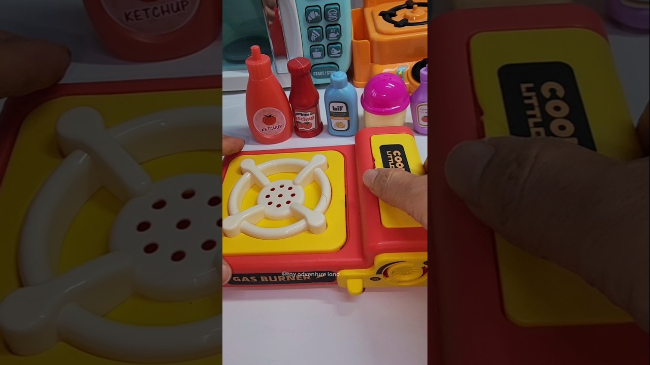 Satisfying with Unboxing ASMR Videos& Kitchen Cooking Set Toys 