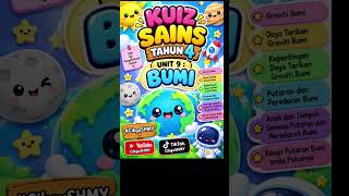 KUIZ SAINS TAHUN 4|UNIT 9: BUMI |CikguSHMY #cikgushmy #sains#science#earth#fyp #2026#trendingshorts