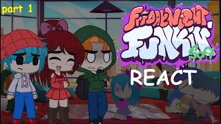 FNF soft react to ?? || FNF soft reacciona a ?? || gya gacha