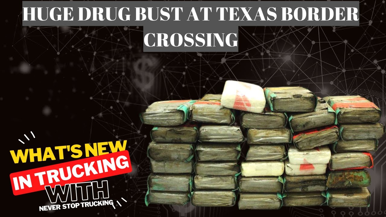 11.4 million drug bust from couple of trucks in Texas - YouTube
