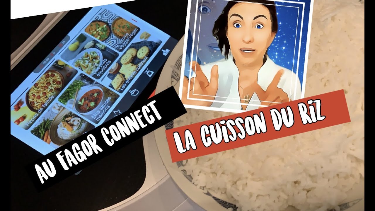 La cuisson du Riz au Fagor Connect