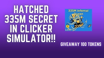 I hatched my first secret pet in Clicker Simulator