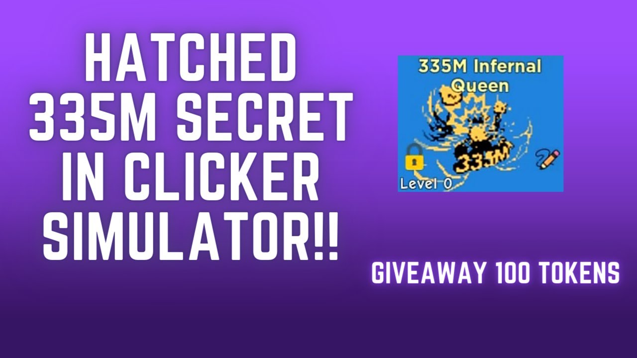 I hatched my first secret pet in Clicker Simulator