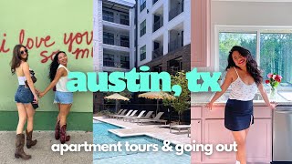 MOVING TO AUSTIN?! touring luxury apts & best places to go out in austin, texas