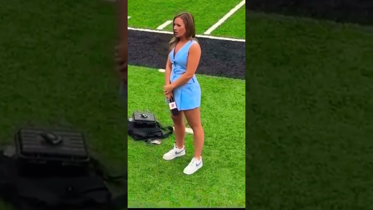 ESPN Reporter Taylor Davis Caught Dancing Before Going Live 🎤🔥 