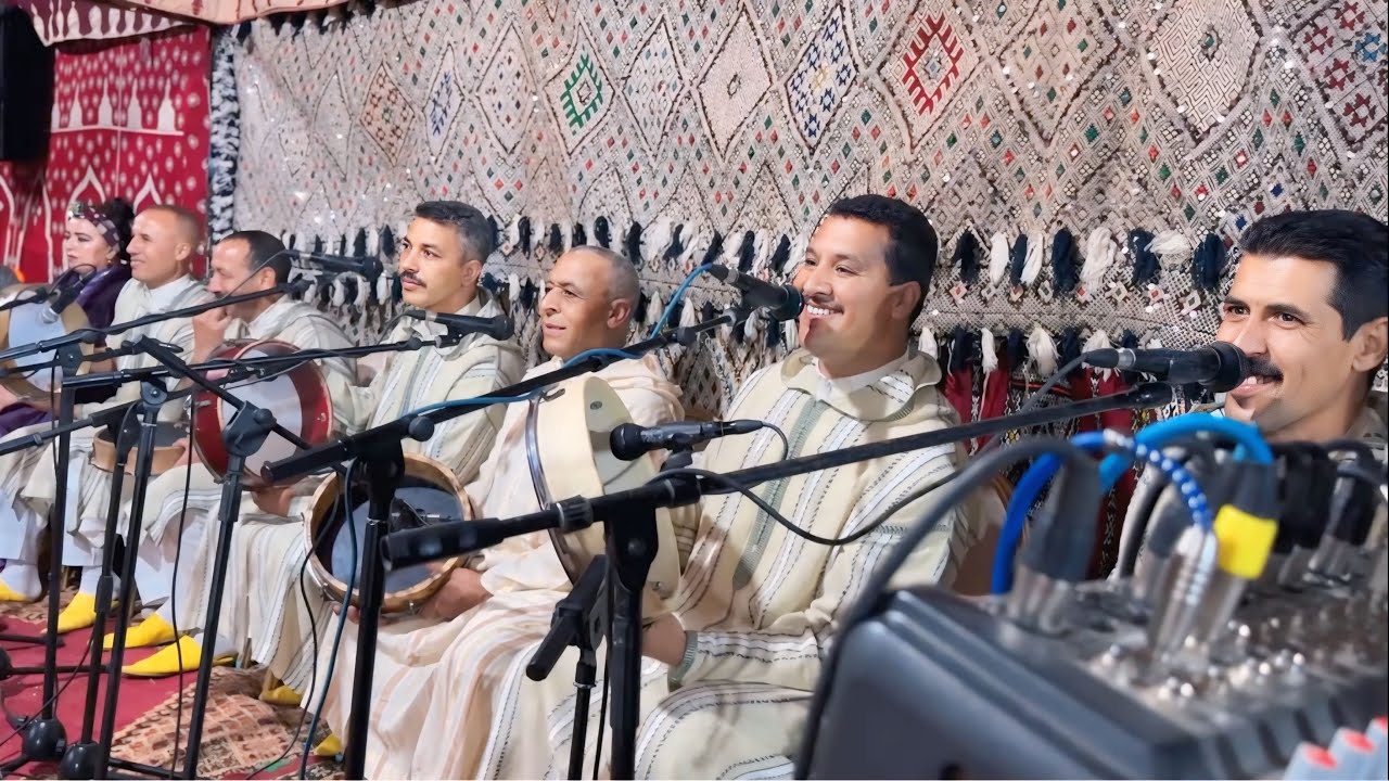 أحيدوس روعة مع الفنان حسن الشواف و الفنان اوسيدي.ahidous.hassan chwaf oussidi