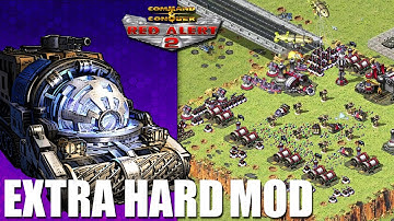 Red Alert 2 | Extra Hard Mod | Moving mining operations!