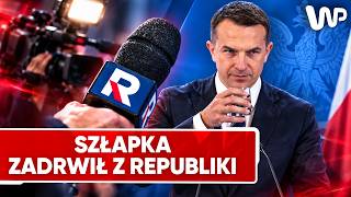 Szłapka do TV Republika: Chyba nawet pogody nie podajecie prawdziwej