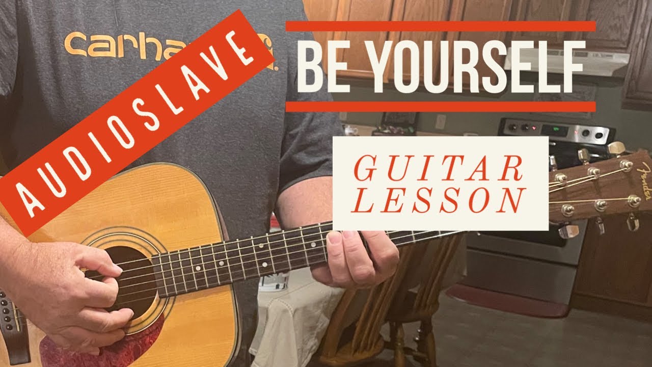 Be Yourself "Audioslave" "Chris Cornell" Guitar Lesson + Tutorial ...