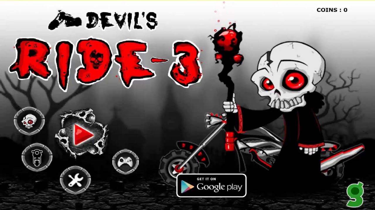 Level devil играть. Скелет на мотоцикле игра. Дьявольские гонки игра.