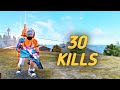 Solo vs squads  next level 30 kills   after a long time i am on killing spree  