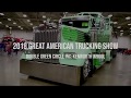 60 Second Truck Tour #3 - Double Green Circle Inc.  Kenworth W900L (GATS2018)