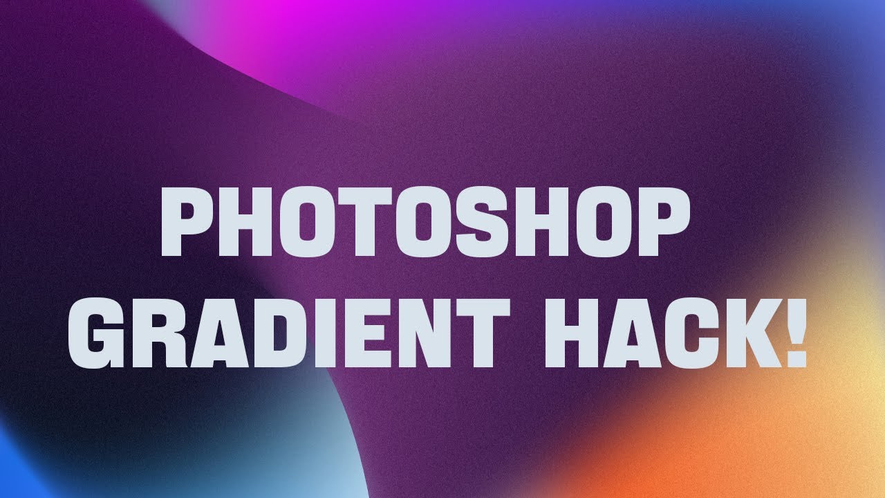 How to Create a Gradient Background in Photoshop (Beginner Tutorial ...