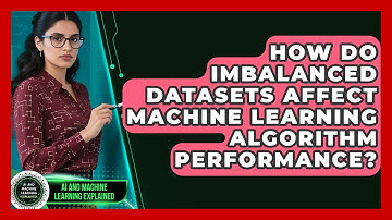 How Do Imbalanced Datasets Affect Machine Learning Algorithm Performance?