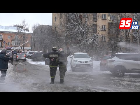 Двух пожарных Вологды