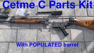 New Cetme Parts kit with POPULATED BARREL