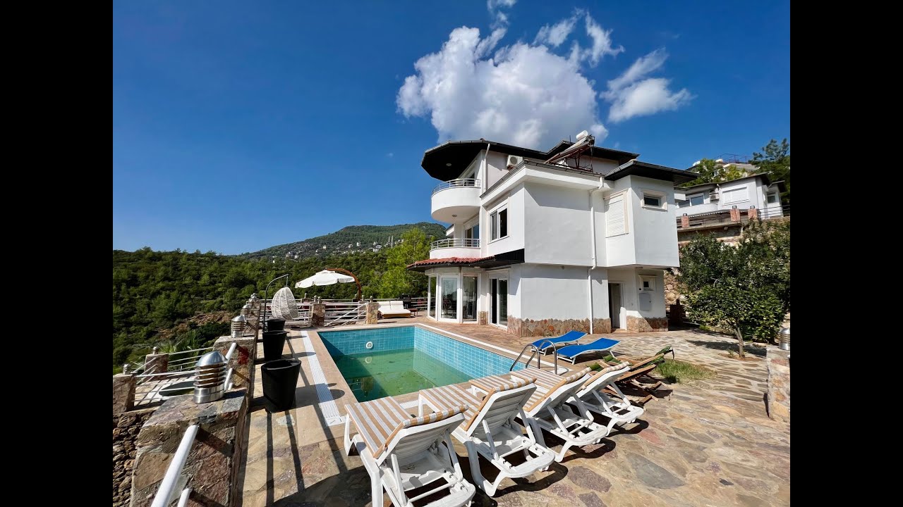 Green Park Villa - Private pool villa for sale in Alanya.