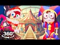 Thrilling 360° VR Ride: The Digital Circus Roller Coaster in Stunning 4K!