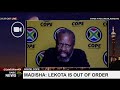 Madisha Says Lekota Is Out Of Order Madisha Says Lekota Is Out Of Order