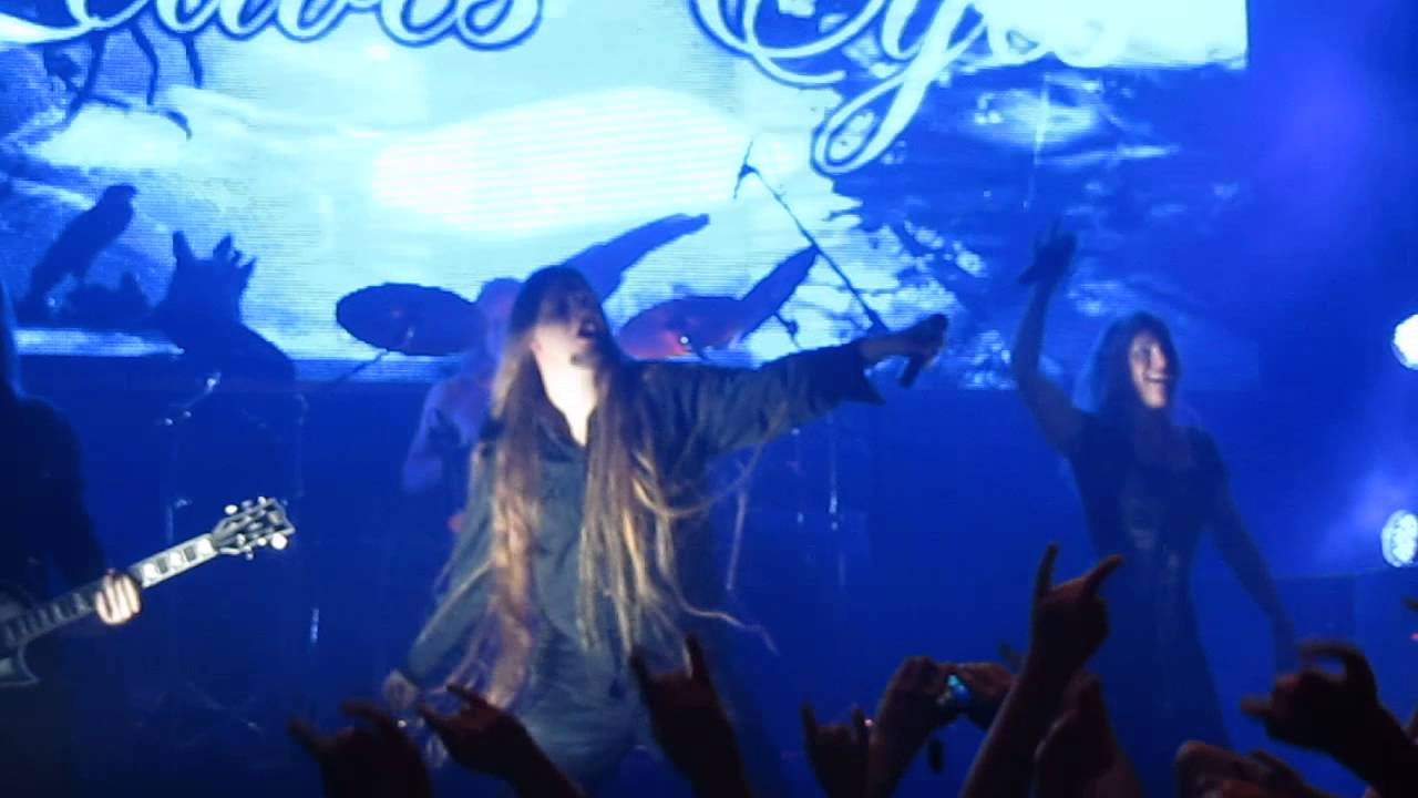 Leaves' Eyes - Galswintha (Live at Москва Hall, 15.12.13)