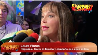 Laura Flores le hace un homenaje a Susana Dosamantes y espera este año volverse a enamorar