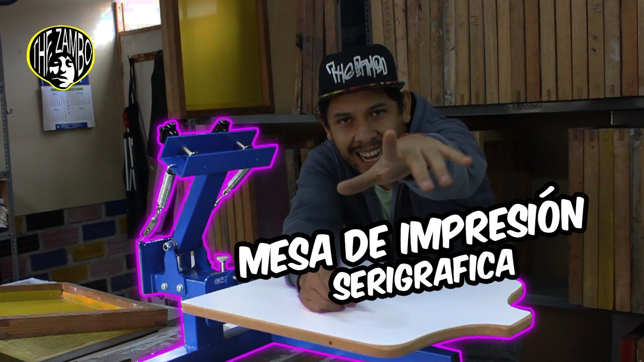 Impresión a 2 colores con nuestra Machine de una estación