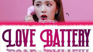Hong Jin Young - Love Battery Lirik Sub Indo (Color Coded Lyrics Han/Rom/Ina)