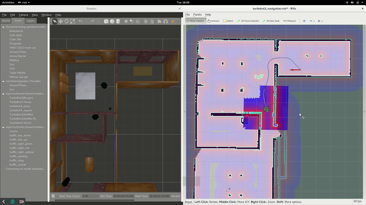 Test #3 Local Planner Timed Elastic Band