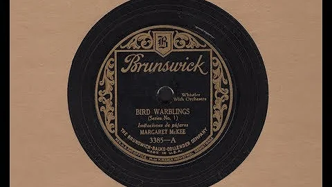 Whistler Margaret McKEE: Bird Warblings (1926)