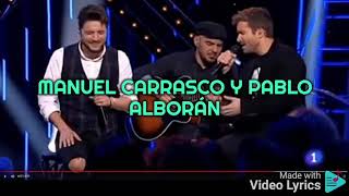 PABLO ALBORÁN / MANUEL CARRASCO- UN VESTIDO Y UN AMOR.