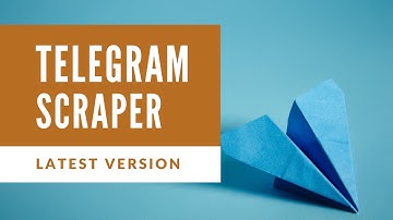 Telegram Group Scraper - telegram groups scraper bot