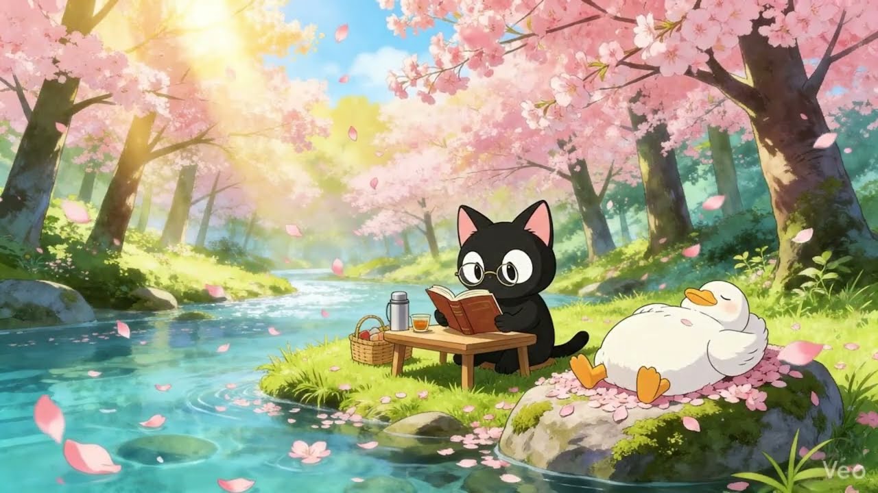 Every bloom is a new beginning. 🌸 Cozy Sakura Spring Lo-fi for Study, Focus