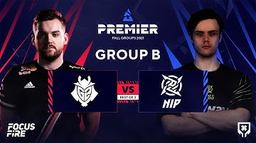 G2 vs Ninjas In Pyjamas | BLAST Premier Fall Groups | Group B Upper Bracket Finals [FIL]