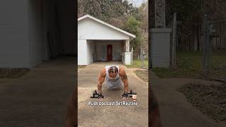 Push Up Routine For A Crazy Pump.