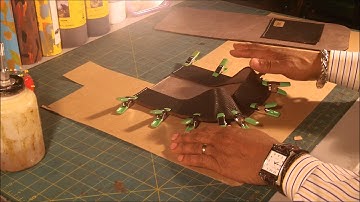 How To Make a Leather Messenger Bag Part 4 of 7