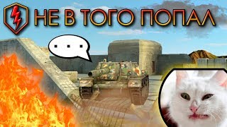 НЕ В ТОГО ПОПАЛ (wot blitz) В ПИКСЕЛЬ