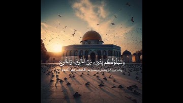(يا أيها الذين آمنوا استعينوا بالصبر والصلاة) قران كريم بصوت جميل للشيخ ماهر المعيقلي🥺❤️🌹 #تلاوة