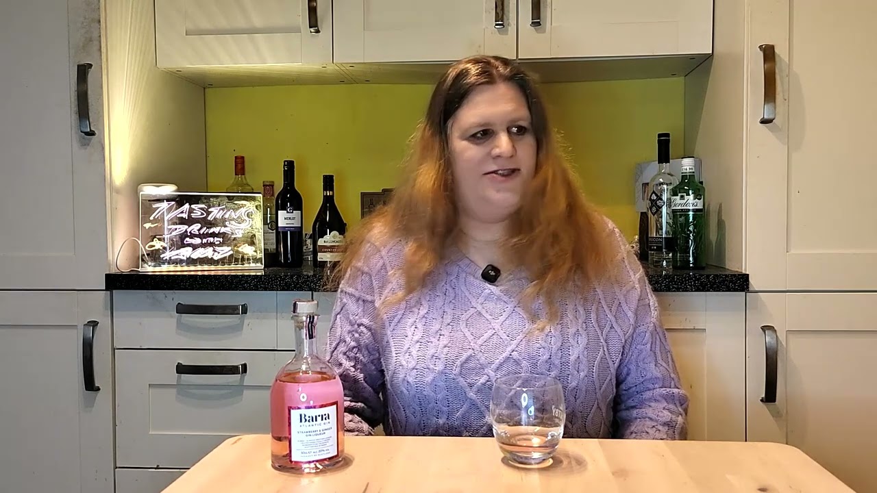 Tasting Barra Atlantic gin Strawberry and Ginger Liqueur